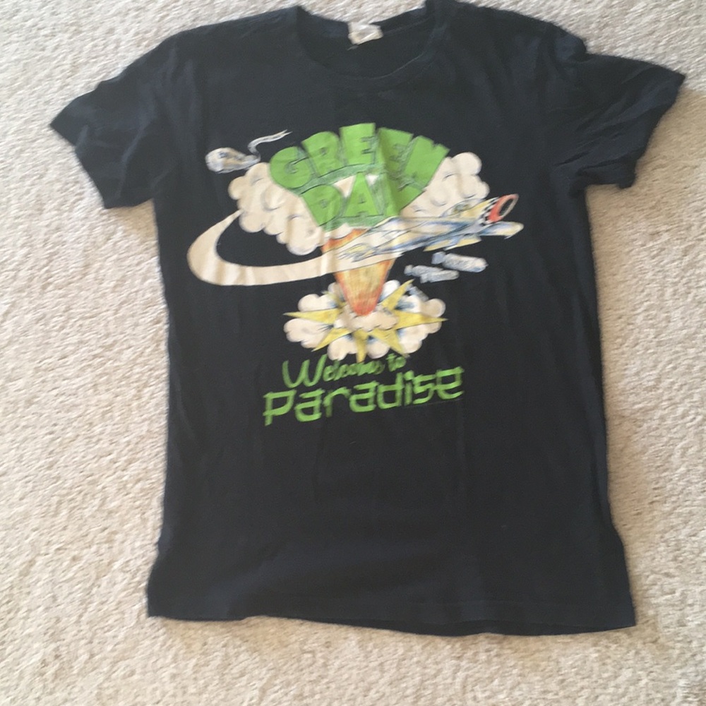 Green Day Band Shirt